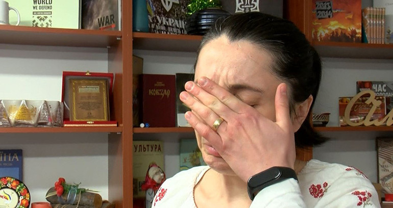 Ukraynalı annenin ağlatan videosu: Her gün ölümü bekliyoruz