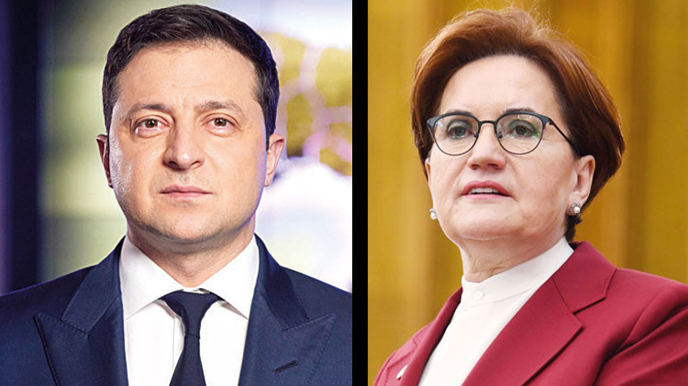 Zelenski ile Akşener arasındaki fark