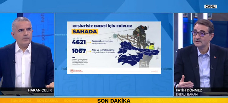 Son dakika... Bakan Dönmez: Doğal gaz pazarı için en ekonomik yol Türkiyedir