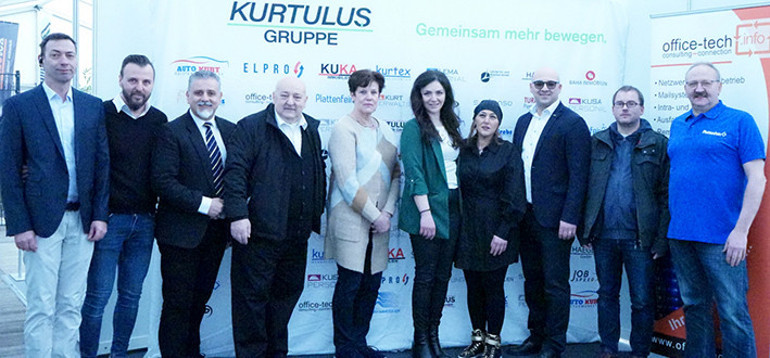 Lehrte’deki fuarda en büyük stant Kurt Grubu’nun