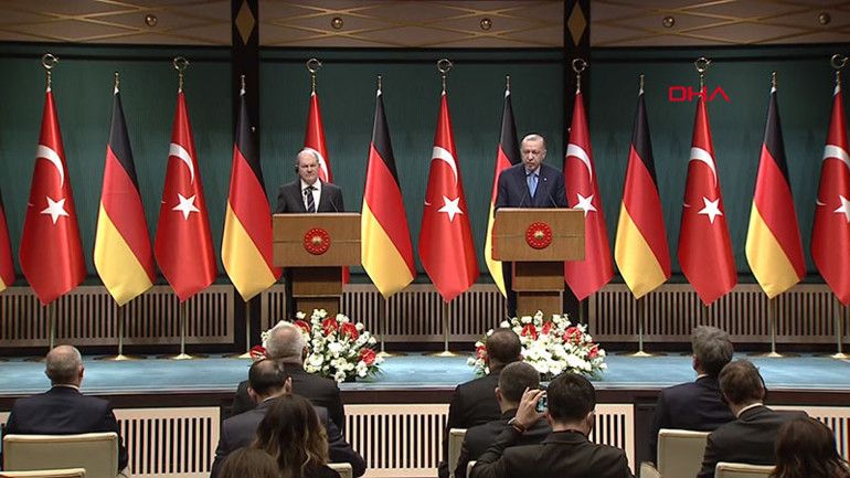 Son dakika: Scholz görüşmesi sonrası kritik mesaj: Antalya zirvesi önemli bir başarı