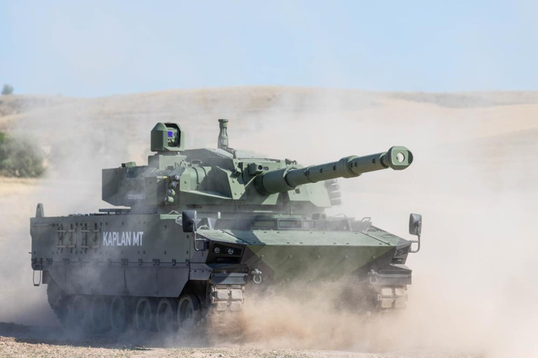 KAPLAN MT tanklarının seri üretimi tamamlandı