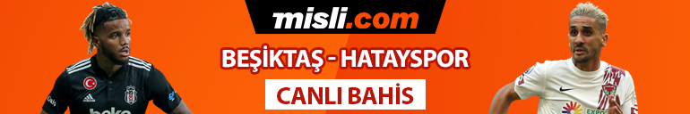 Beşiktaşta sürpriz kaleci tercihi Hatayspor maçına iddaa oynayanlar...