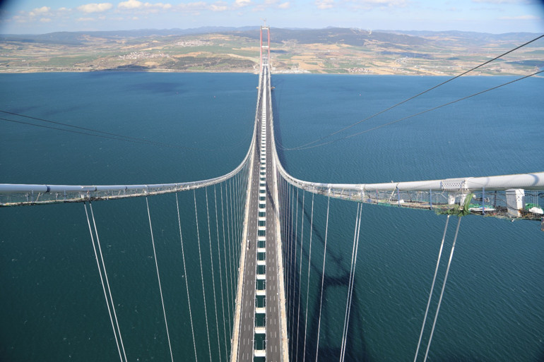 1915 Çanakkale Köprüsü dünya basınında Rekor kıran köprü... Japonyayı geride bıraktı