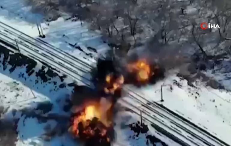 Son Dakika | Ukrayna - Rusya savaşında son durum gelişmeleri... Kievde büyük patlama