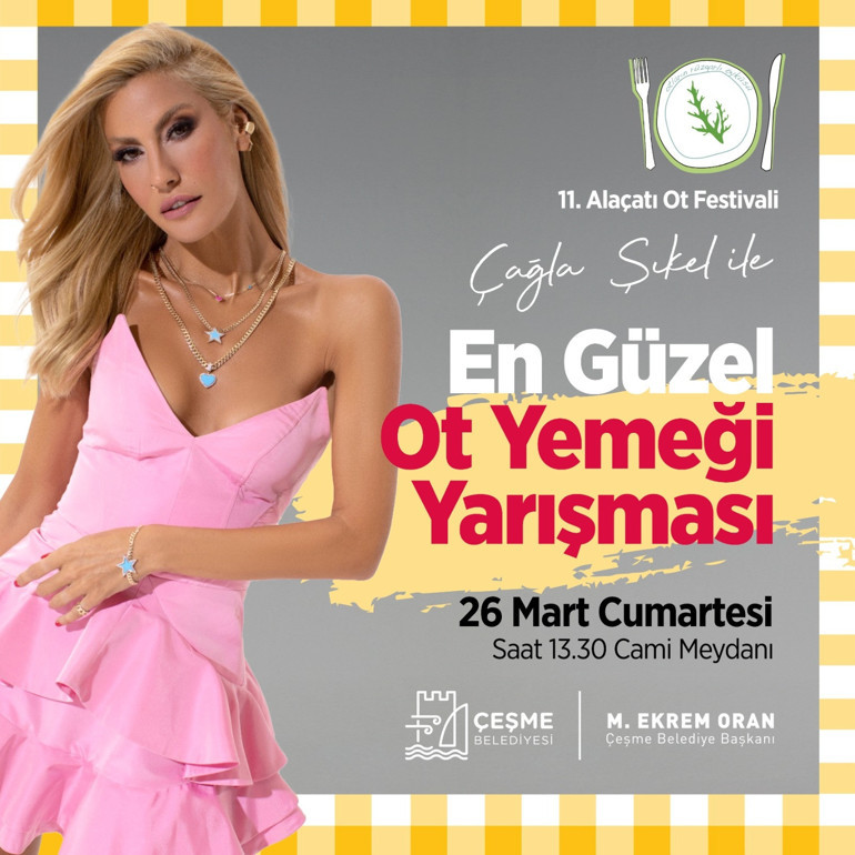 Alaçatı Ot Festivali için geri sayım başladı