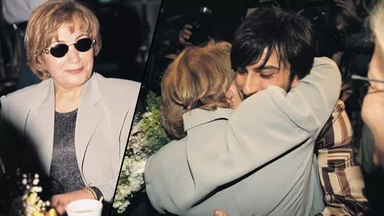 Anne-oğul hasret giderdi