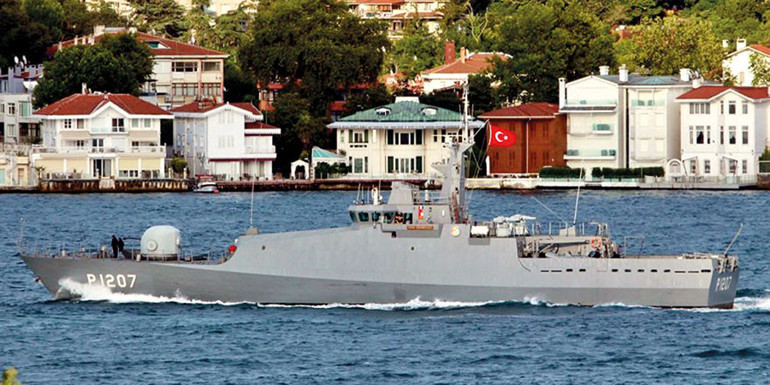 Boğaz’da serseri mayın alarmı
