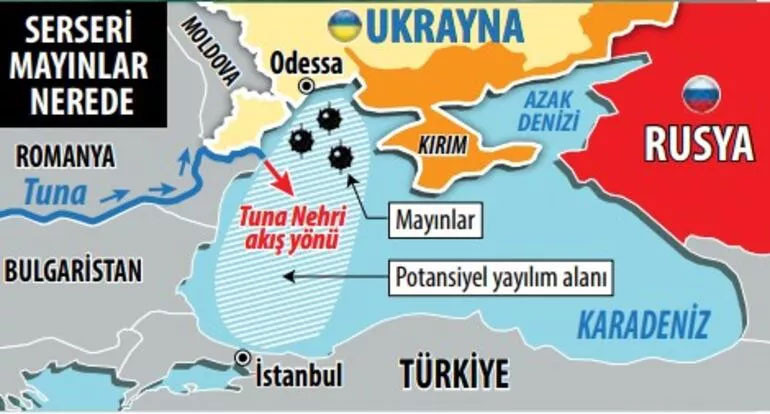Savaş bitse de risk devam edecek mi Serseri mayınlarla ilgili merak edilenler... 6 SORU 6 YANIT