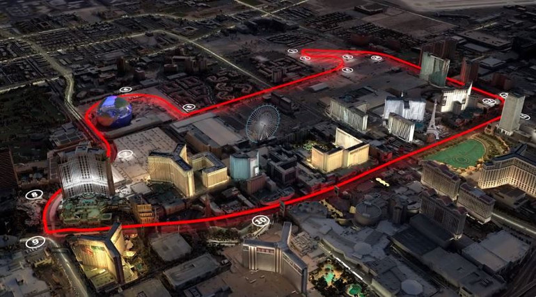 Formula 1e yeni cadde pisti Las Vegas Grand Prixsi resmen açıklandı