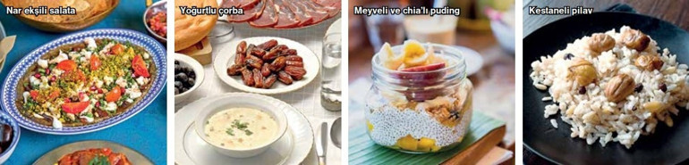 Yerel malzemelerimiz iftar sofrasının da bereketi
