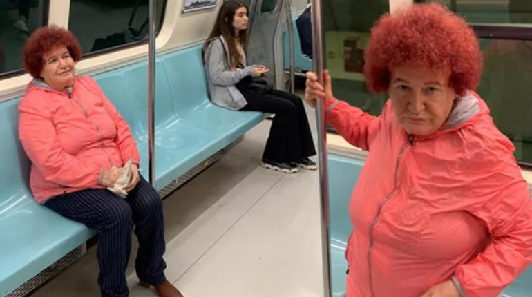 Toplu taşımada ünlü var