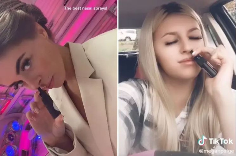 Bu da oldu... Burun içine sıkılan bronzlaştırıcı spreyler Çirkin olacağıma ölmeyi tercih ederim