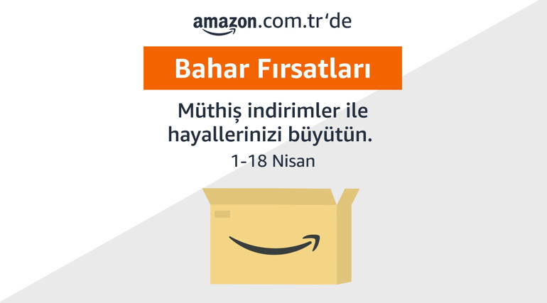 Amazon.com.tr’de “Bahar Fırsatları” başladı