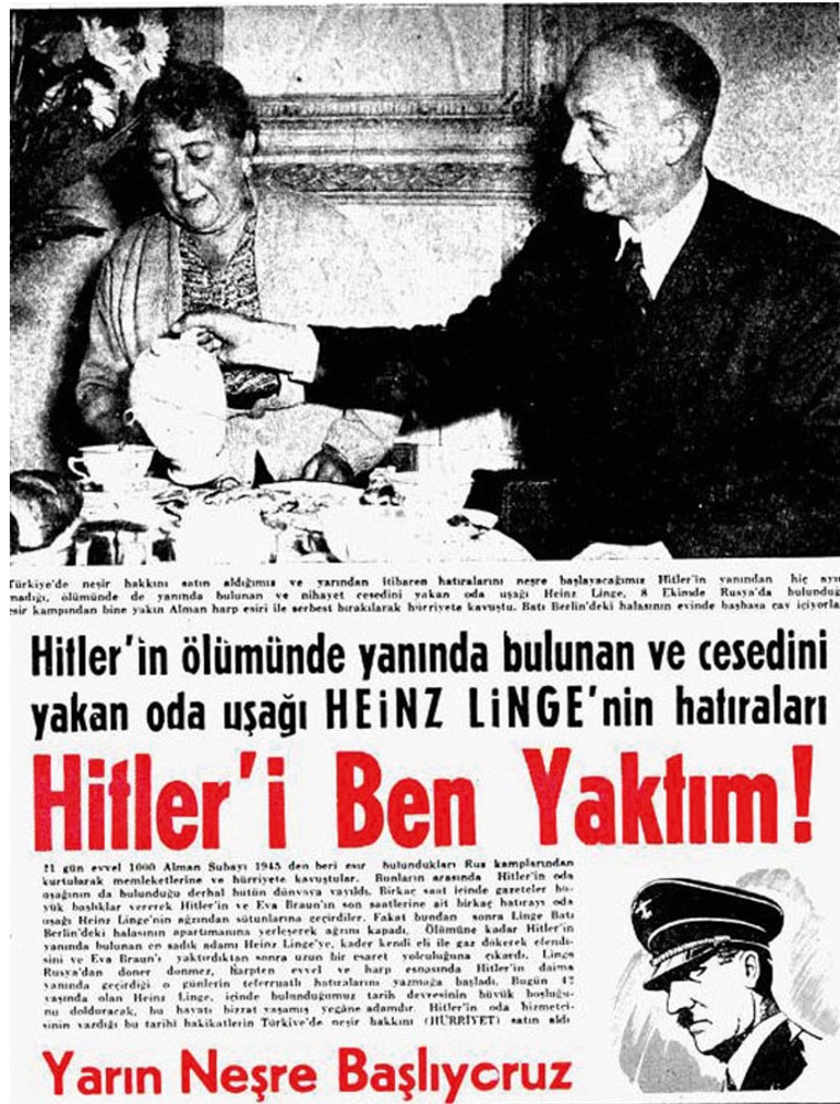 Hitler’in son 10 gününü uşağı anlattı