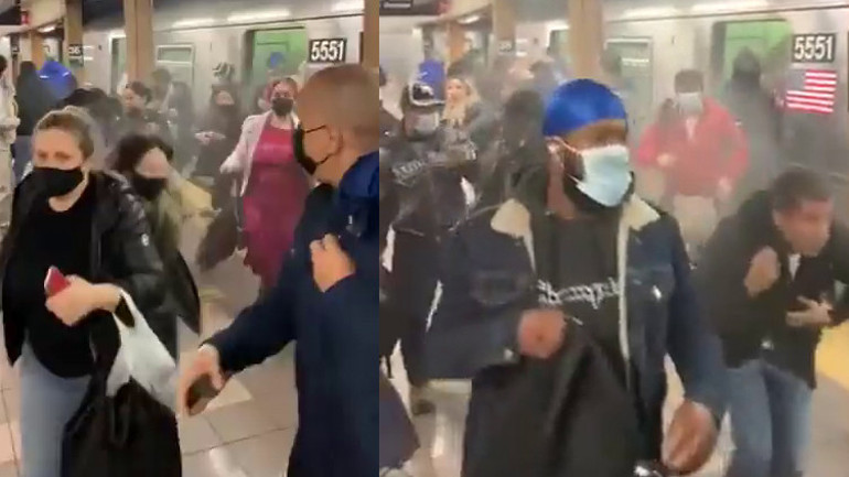 Son dakika: New York metrosunda kanlı saldırı Çok sayıda yaralı var...