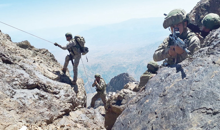 Zap’ta PKK’ya hem Pençe hem Kilit Etkisiz hale getirilen terörist sayısı yükseldi