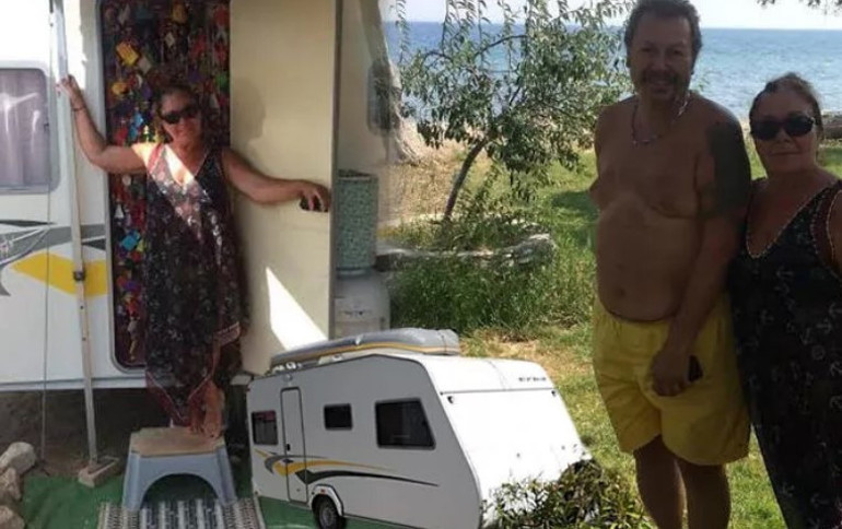 Boğaçın karavanı... Huzuru doğada buldu