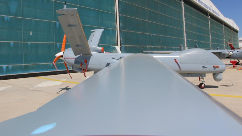 AKSUNGURa entegre edilen sivil baz istasyonu ilk kez görüntülendi