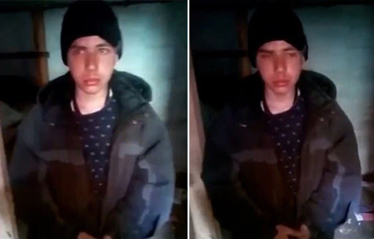 Rus askerlerinden kan donduran video... Ukraynalı askerin annesine gönderdiler