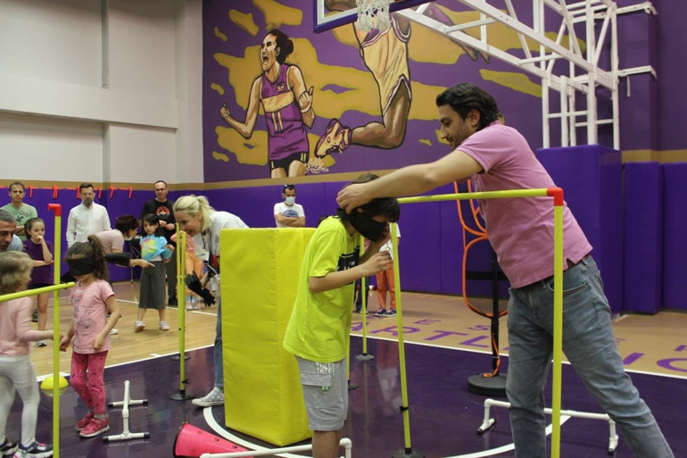 Sanat ve sporla 23 Nisan coşkusu