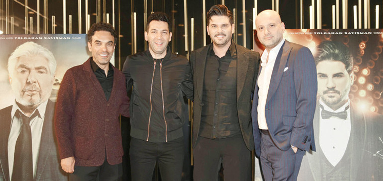 Aynasız Halukun galasına ünlü akını... Herkes oradaydı