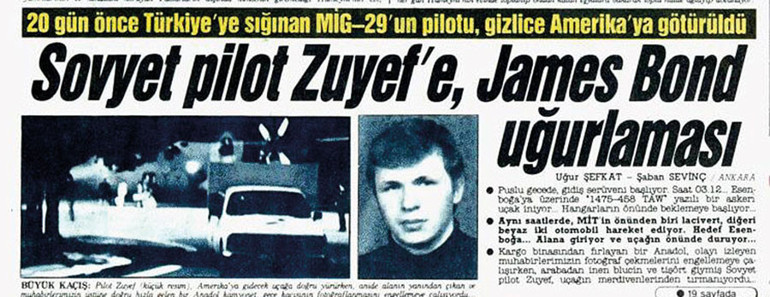 Sovyet jetini kaçırıp Trabzon’a kadar geldi