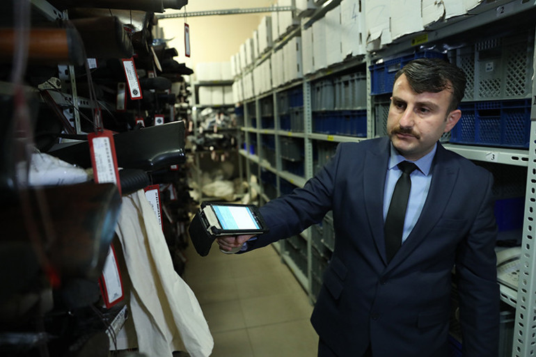 Türkiyede tek bir adliyede var Radyo frekanslı güvenlik sistemiyle korunuyor