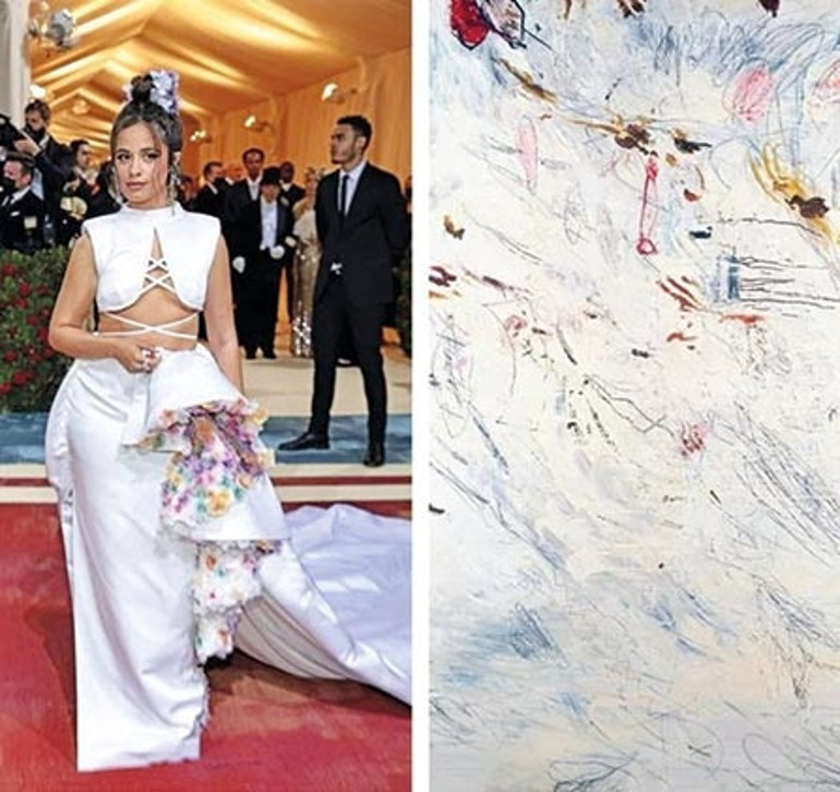 Kırmızı halının sanat eserleri