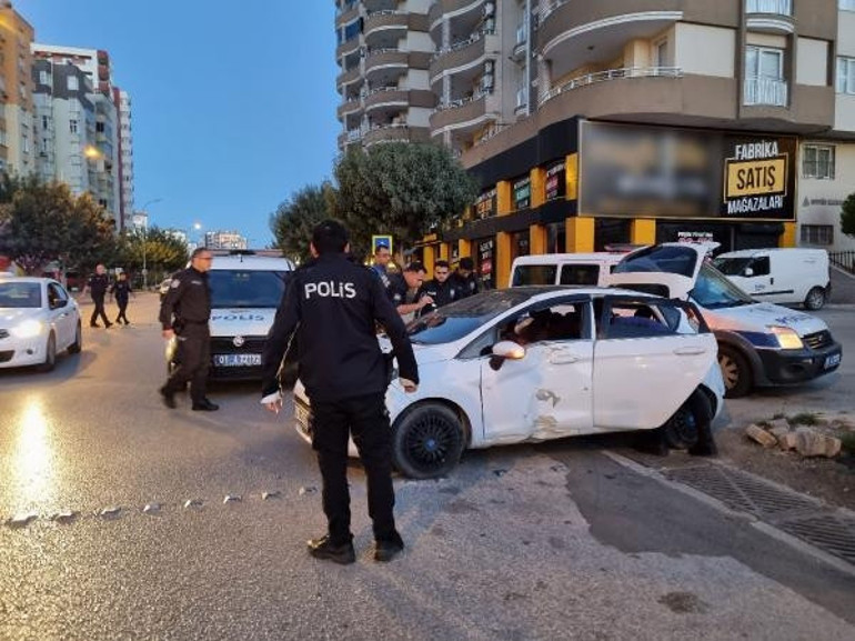 Polisten kaçış böyle bitti: Sürücü yaralandı, 2 arkadaşı gözaltında