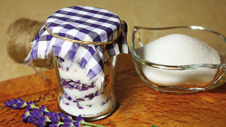 Lavanta kokan mutfaklar, sofralar...