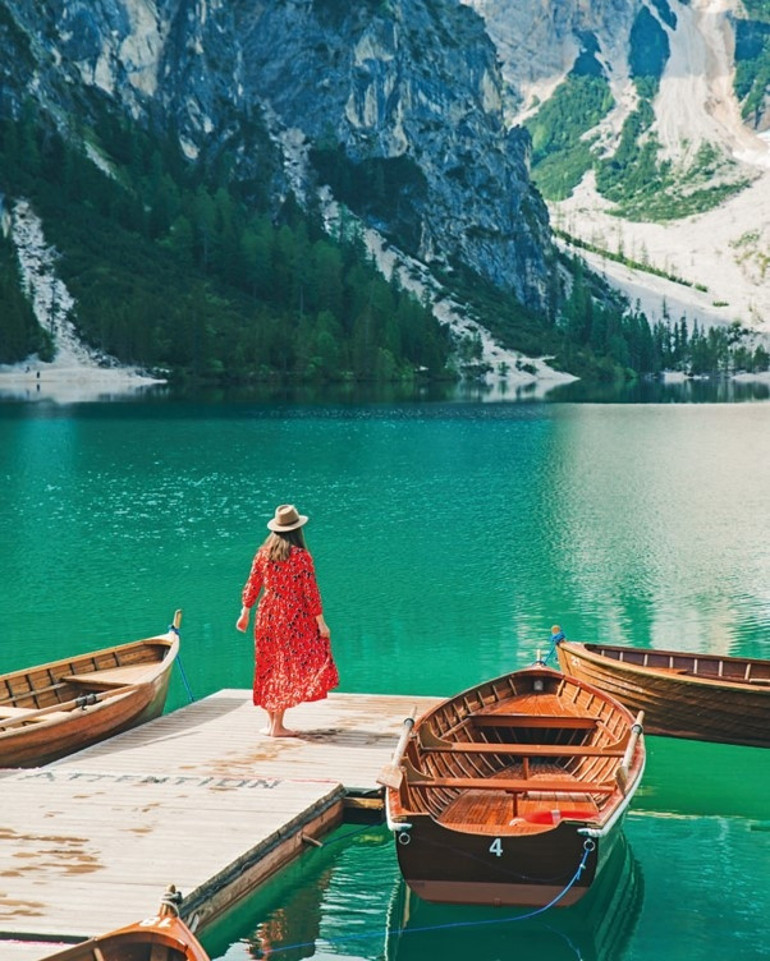 Nefes kesen güzellik Dolomitler