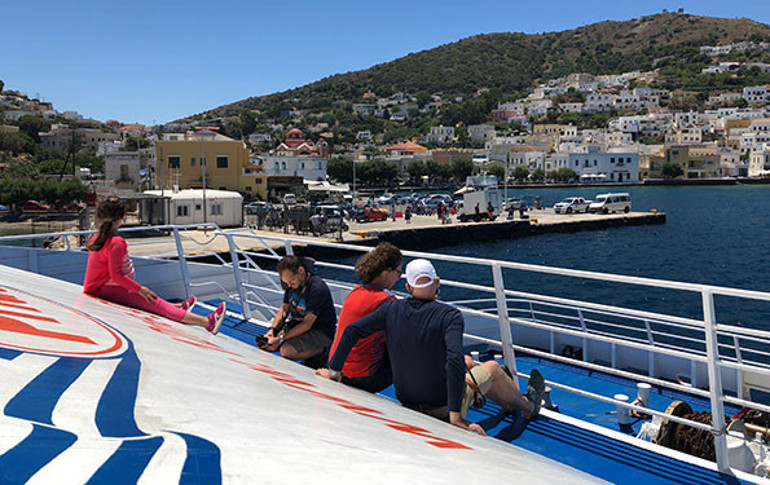 On İki Ada’nın huzur anıtı Leros Adası