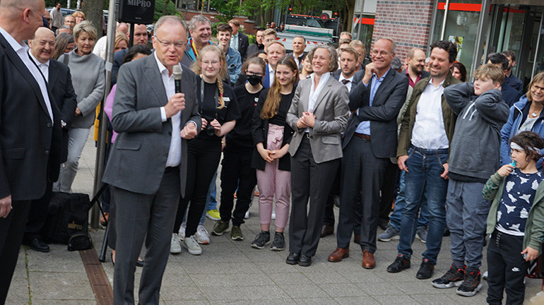 ‘Göç Anıtı’ Lehrte’de törenle açıldı