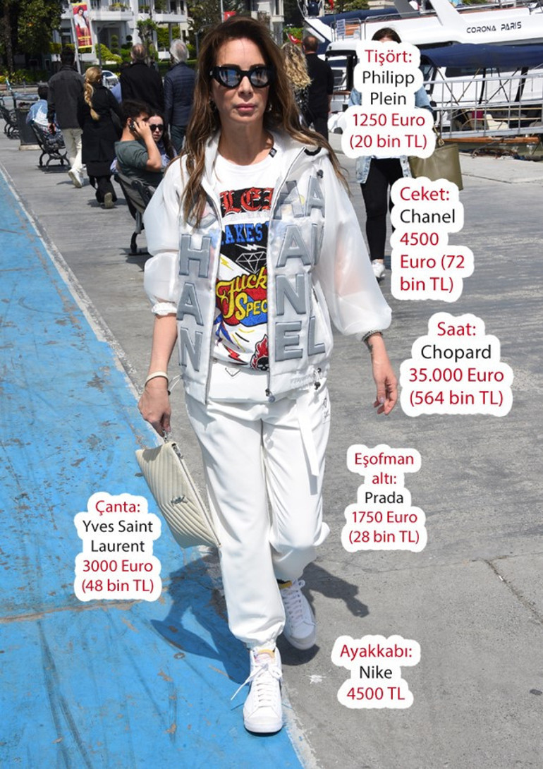 Kıyafetleri servet değerinde 730 binlik kombin...