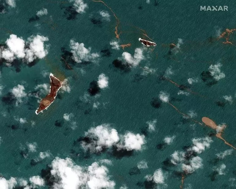 NASA görüntüleri paylaştı… Uzaydan bile görülen patlama şok etkisi yarattı
