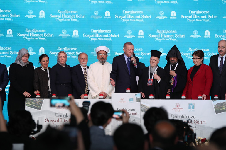 Son dakika: Darülaceze Sosyal Hizmet Şehri... Cumhurbaşkanı Erdoğan: Bittiğinde dünyada bu işin tek örneği olacak
