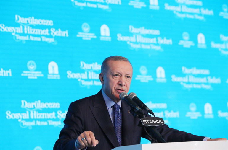 Son dakika: Darülaceze Sosyal Hizmet Şehri... Cumhurbaşkanı Erdoğan: Bittiğinde dünyada bu işin tek örneği olacak