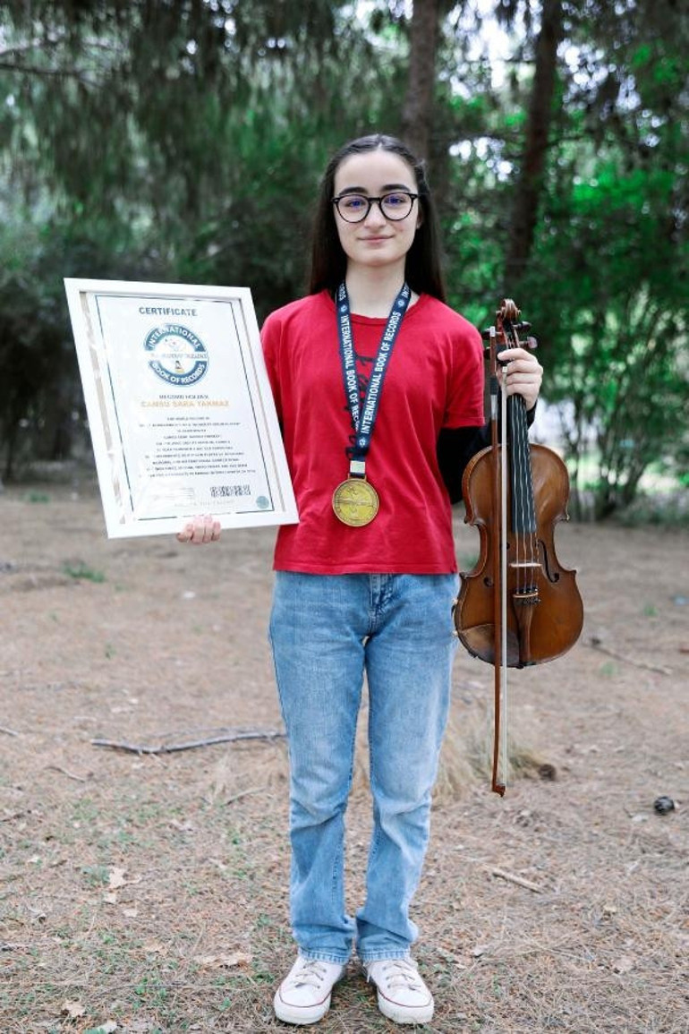 Cansudan önemli başarı 16 dereceyle Guinnesse girdi