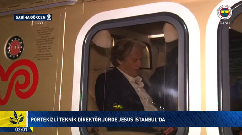 Son Dakika: Fenerbahçenin yeni teknik direktörü Jorge Jesus, İstanbula geldi