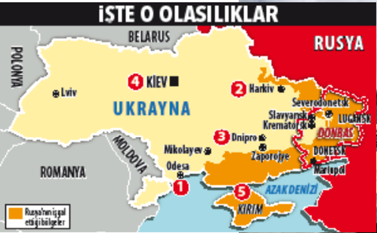 Rusya Donbas’ta duracak mı Ukrayna’da 5 yeni senaryo