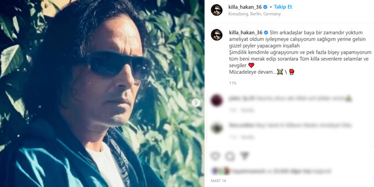 Killa Hakandan kötü haber: Sağlık durumu hiç iyi değil