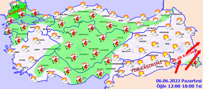 Son dakika... Meteorolojiden yeni hava durumu raporu Çok sayıda ile sağanak uyarısı geldi