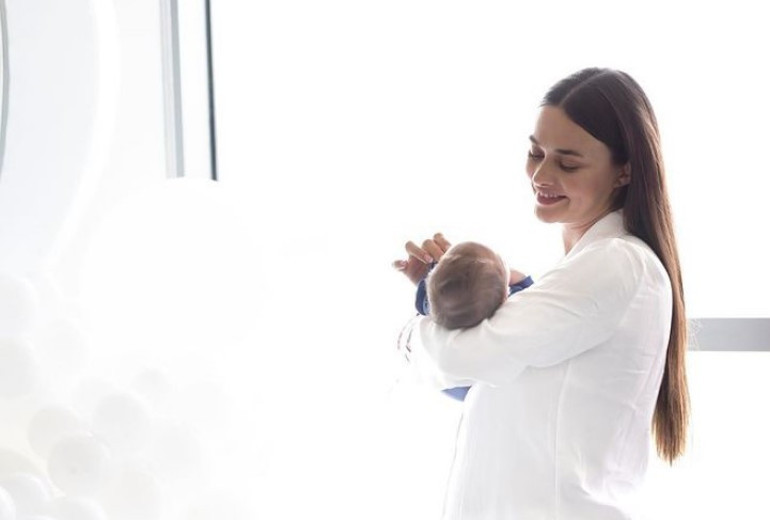 Doğum sonrası ilk fotoğraf... 4 Kasım 2025... Hoş geldin oğlum