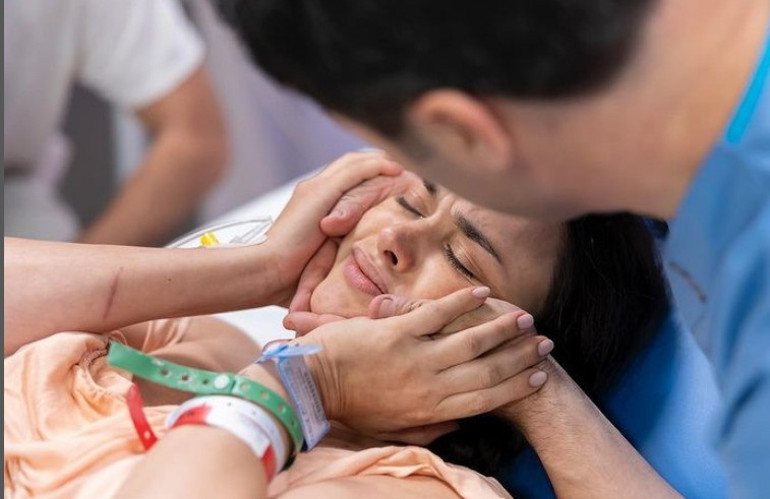 Doğum sonrası ilk fotoğraf... 4 Kasım 2025... Hoş geldin oğlum