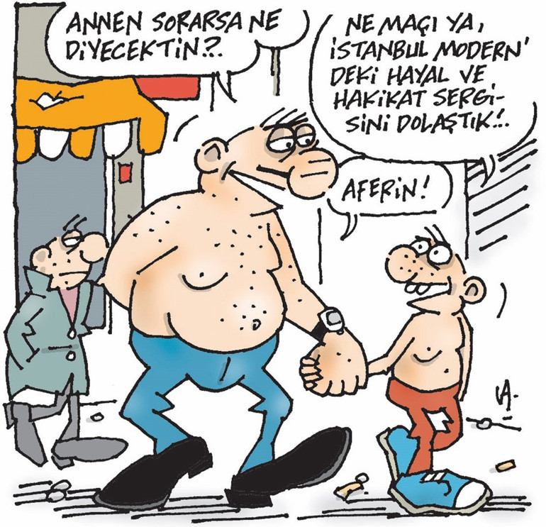 Rüyalarını bile çizgiyle görüyordu