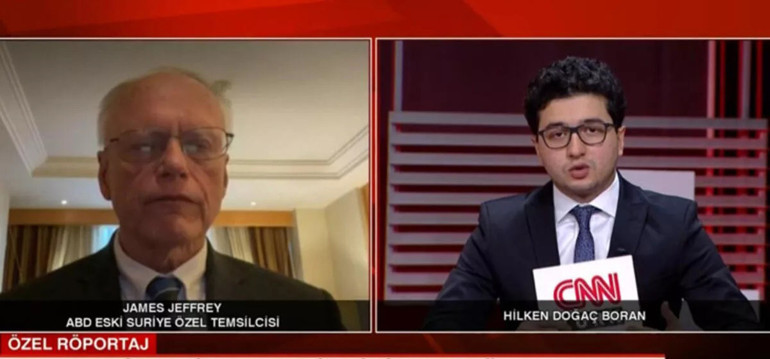 ABD eski Suriye özel temsilcisi Jeffreyden CNN Türke özel açıklama: Türkiye endişelerinde haklı