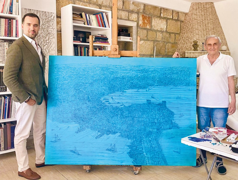 Devrim Erbil’den Bodrum eserleri