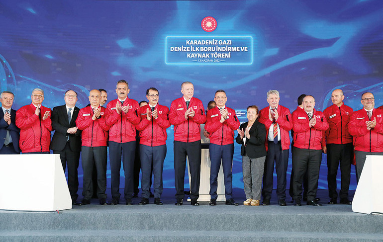 Karadeniz doğalgazında tarihi gün