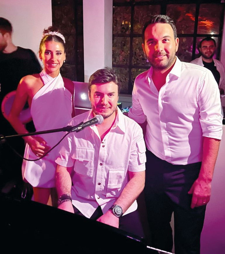 Okan Turan ile Katre Yırtıcı rüya gibi bir törenle evlendi